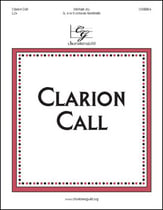 Clarion Call Handbell sheet music cover